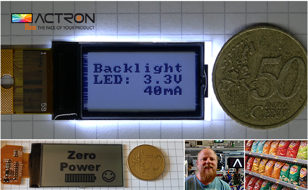 Low-Cost-Displayansteuerung von ACTRON AG