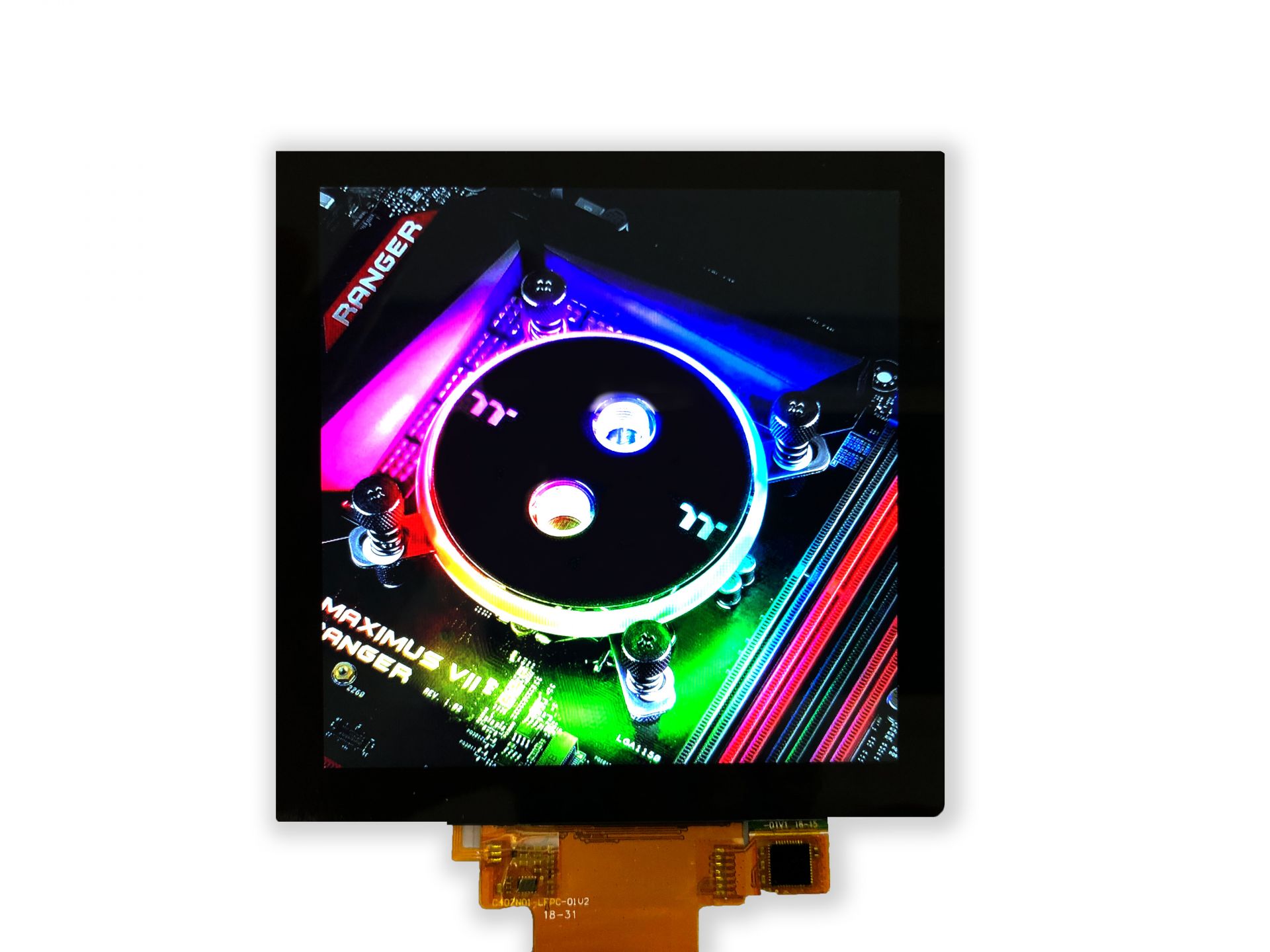 4.0' TFT IPS 720x720 Pixel PCAP Touch