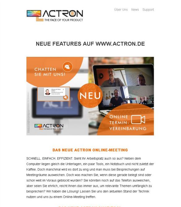 Online-Meeting Chat